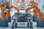Robot assemble battery