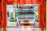 Renault assembly plant battery station