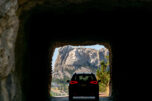 Car tunnel ev america usa rushmore