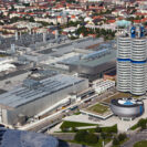 Bmw headquarters and plant at munich