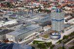 Bmw headquarters and plant at munich