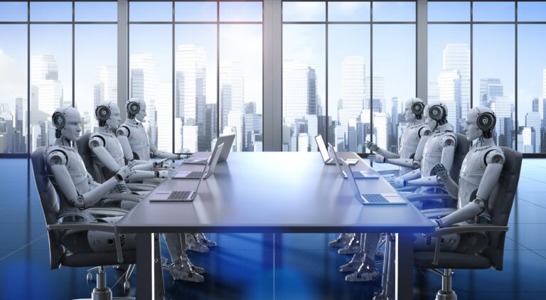 Robots boardroom