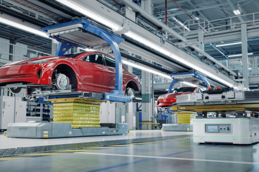 Ev assembly factory